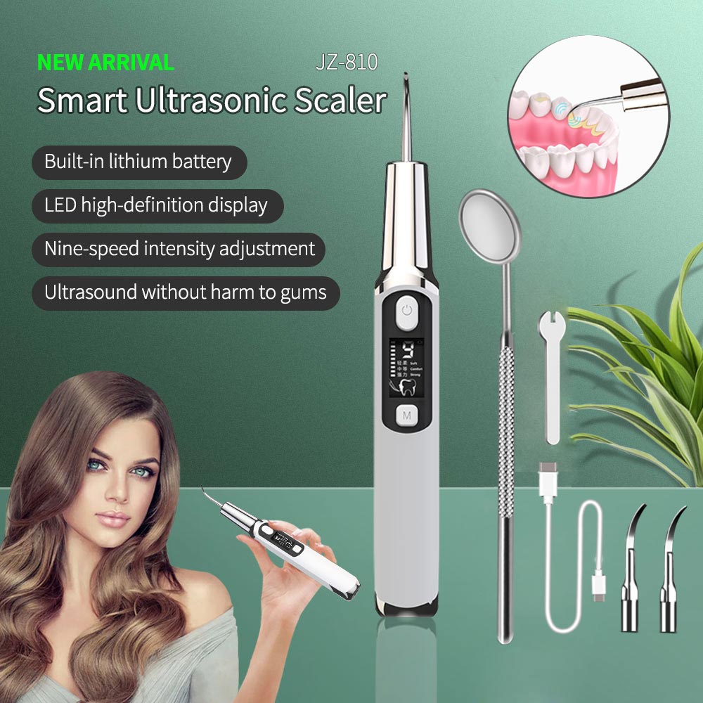Teeth Whitening And Stain Removal - Electric Sonic Dental Calculus Scaler Oral