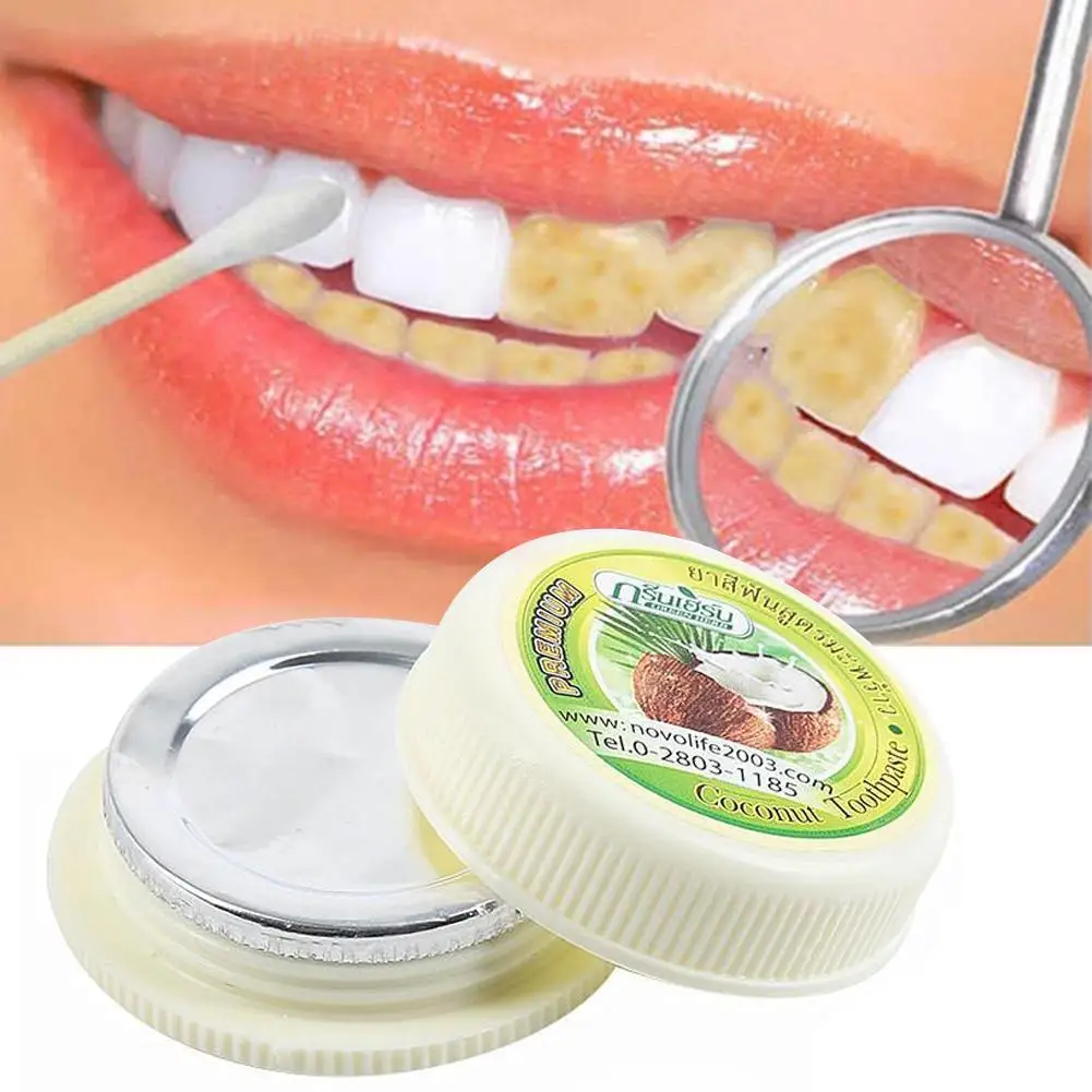 Teeth Whitening In Thailand - 25g Rasyan Thai Clove Coconut Tooth