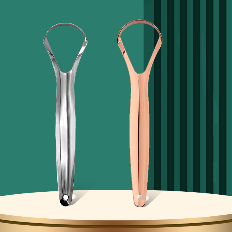 Tongue Scraper Metal - Open Type Tongue Scraper Stainless Steel