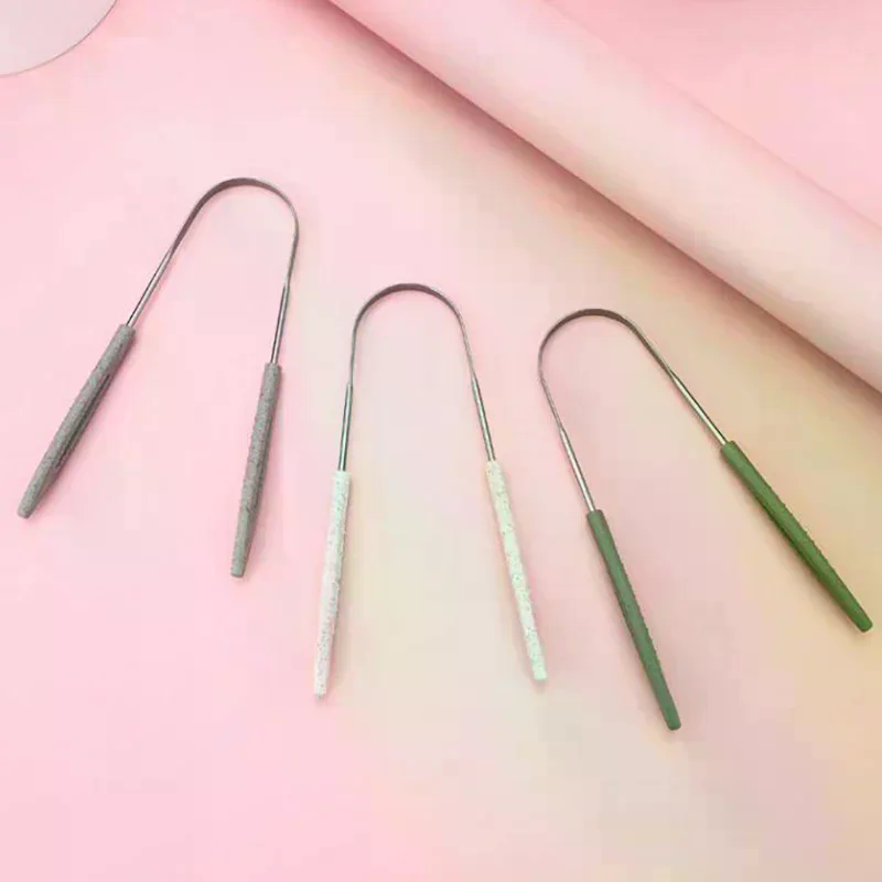 1PCS Stainless Steel Tongue Sc - огляд і ціна Tongue Scraper Metal
