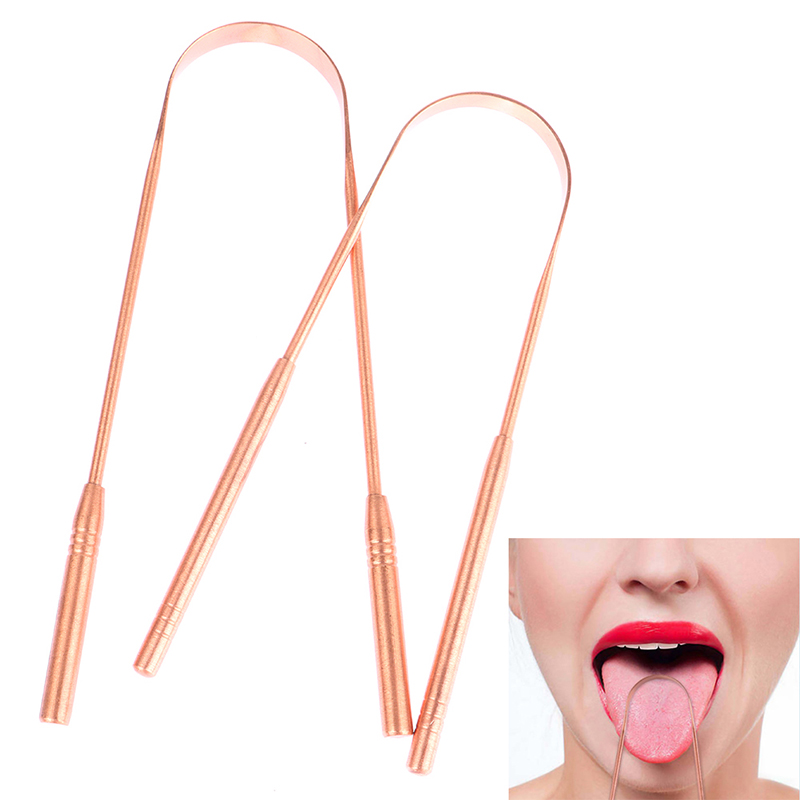 1pcs Copper Tongue Scraper Cle - огляд і ціна Tongue Scraper Metal