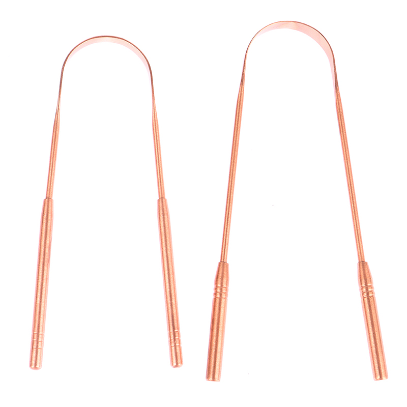 1pcs Copper Tongue Scraper Cle - огляд і ціна Tongue Scraper Metal