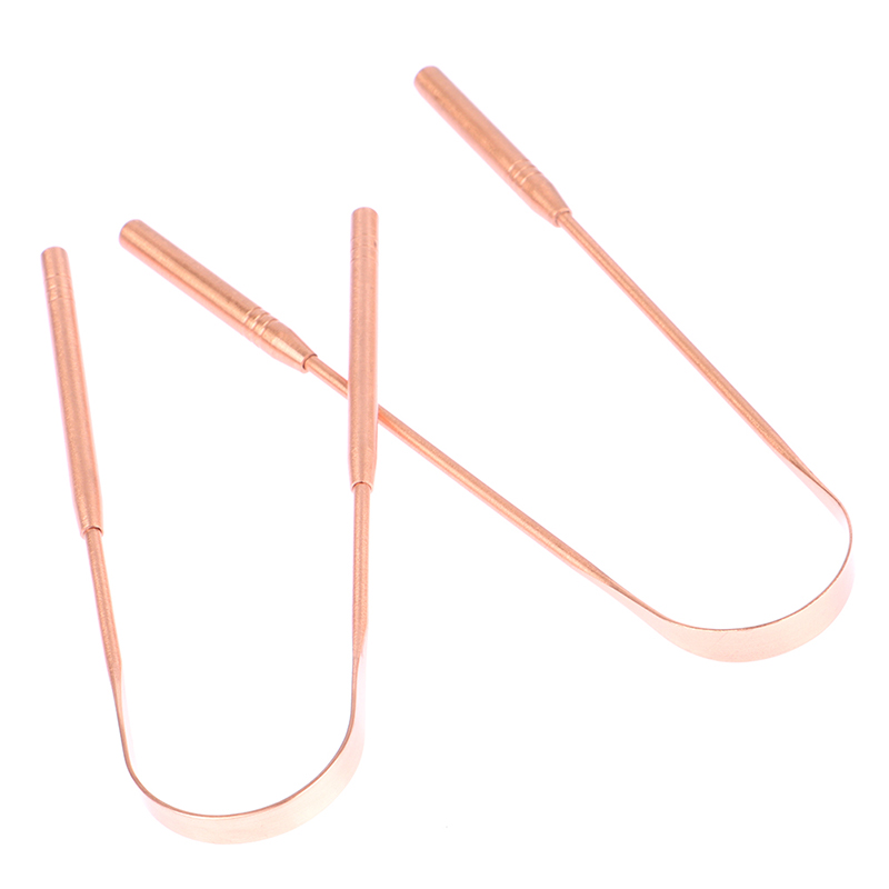 1pcs Copper Tongue Scraper Cle - огляд і ціна Tongue Scraper Metal