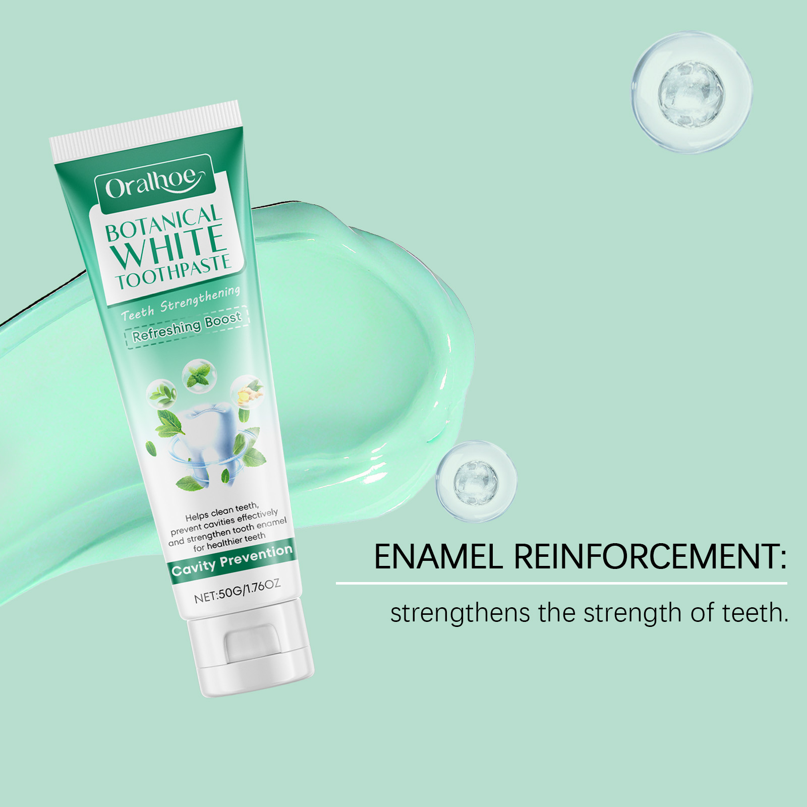 Botanical Toothpaste Baking So - огляд і ціна Teeth Whitening Baking Soda