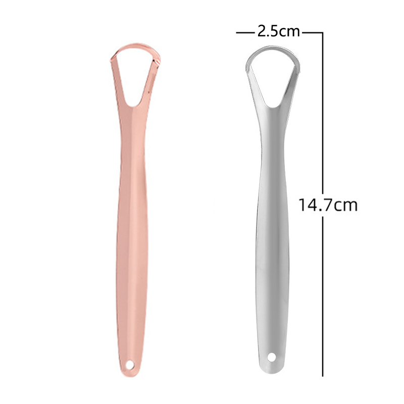 Open Type Tongue Scraper Stain - огляд і ціна Tongue Scraper Metal