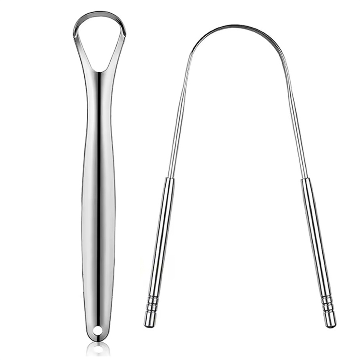 1/2/3Pcs Stainless Steel Tongu - огляд і ціна Tongue Scraper Metal