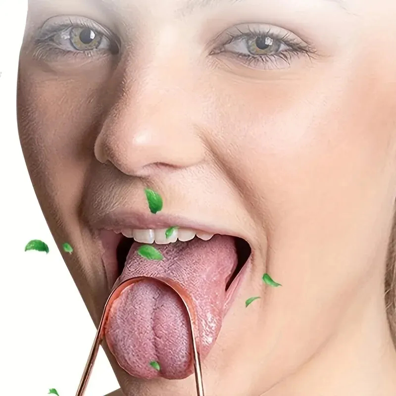 Stainless Steel Tongue Scraper - огляд і ціна Tongue Scraper Metal