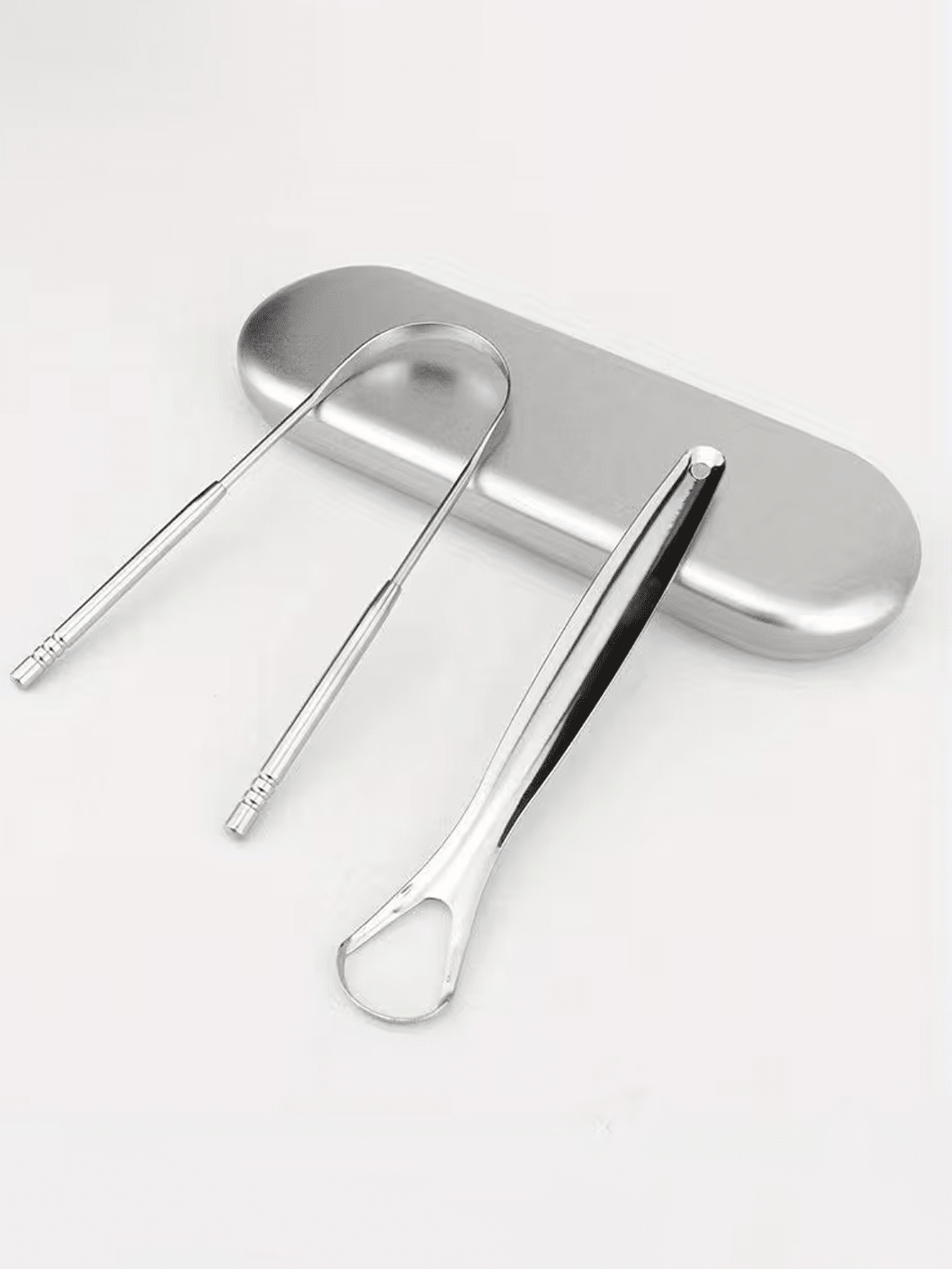 Premium Stainless Steel 1/2/3/ - огляд і ціна Tongue Scraper Metal