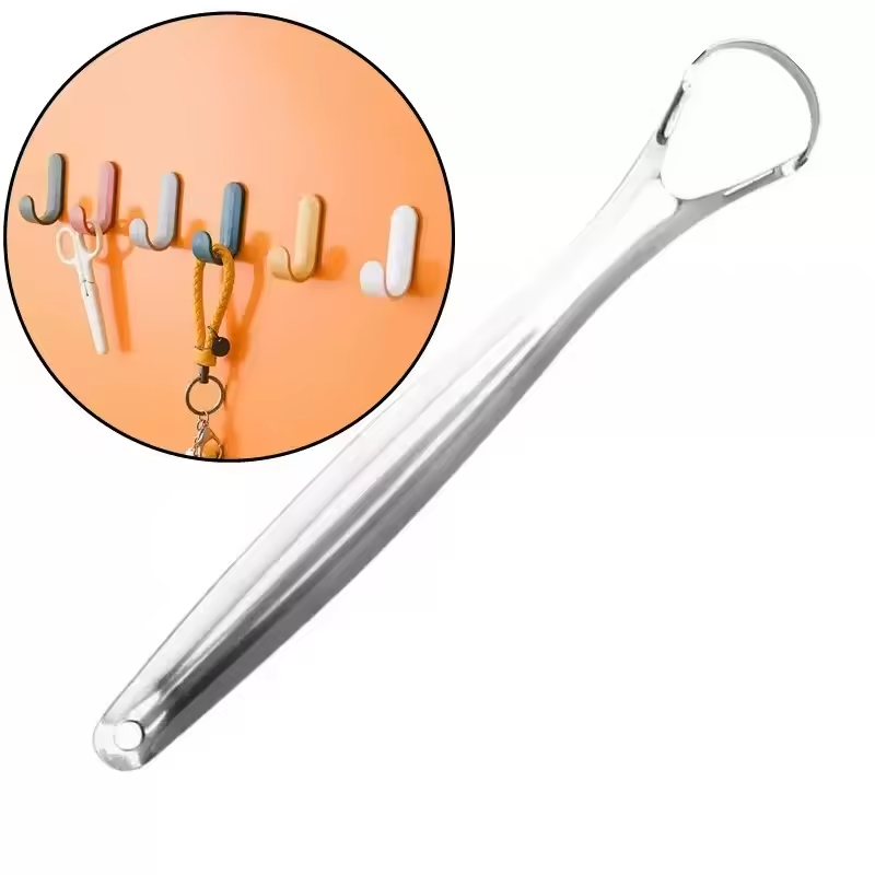 Metal Tongue Scraper Cleaner F - огляд і ціна Tongue Scraper Metal