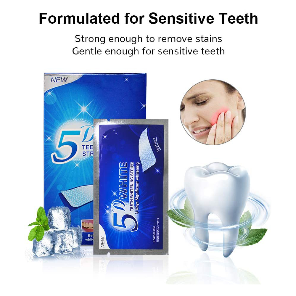 5D White Teeth Whitening Strip - огляд і ціна Teeth Whitening From Home